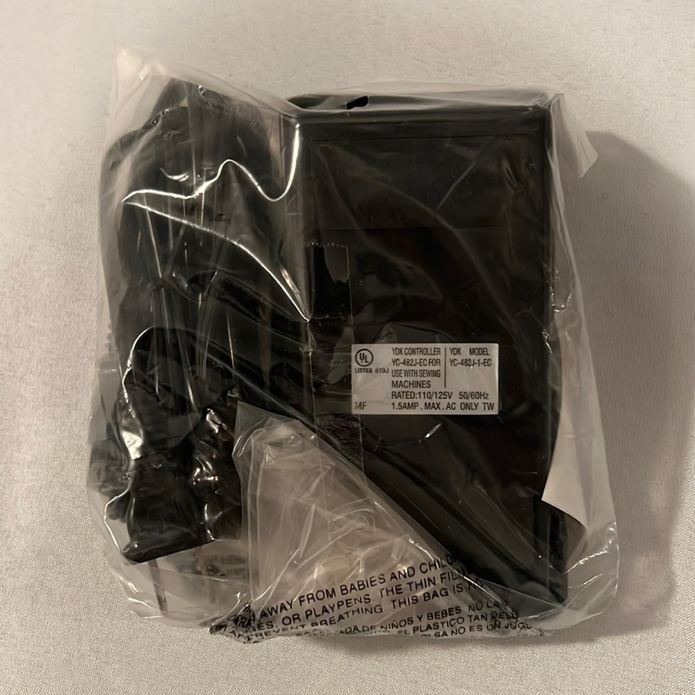 NEW Janome/Viking/Elna YDK Foot Controler - Model YC-482J-1-EC